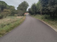 Route de Montdragon von Rochegude