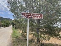 Puig de Santa Magdalena über Camí de Santa Magdalena