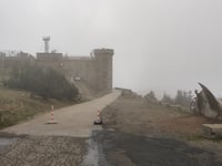 Mont Aigoual from Valleraugue