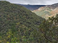 Mont Aigoual from Valleraugue