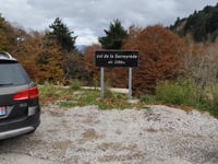 Mont Aigoual from Valleraugue