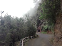Mirador de Los Poleos from La Fajana