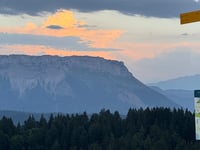 Mont Revard von Grésy sur Aix über Montée de la Tour