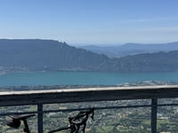 Mont Revard von Grésy sur Aix über Montée de la Tour