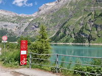 Lac de Tseuzier vanuit Sion