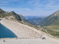Speicher Finstertal vanuit Öetz