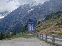 Staller Sattel / Passo Stalle vanuit Huben