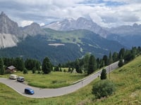 Passo Sella von Canazei