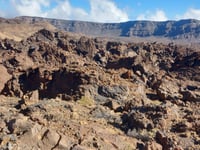 El Teide from San Cristóbal de La Laguna