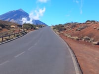 El Teide from San Cristóbal de La Laguna
