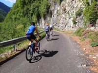 Monte Grappa von Seren del Grappa über Chiesa Nuova
