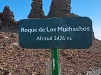 Roque de los Muchachos von Santa Cruz de la Palma