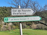 Col de Fourche depuis Gonfaron