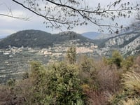 Col de la Madone de Gorbio via Col de Saint Pancrace