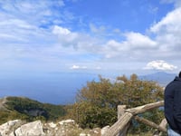 Monte Faito / Santuario di San Michele Arcangelo from Castellammare di Stabia