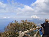 Monte Faito / Santuario di San Michele Arcangelo from Castellammare di Stabia