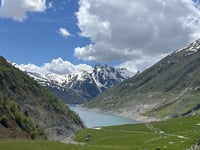 Col de la Croix-de-Fer from Barrage du Verney / Allemont