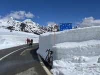 Col du Petit Saint-Bernard from Bourg Saint Maurice