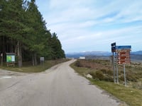 Valico di Monte Santa Vittoria über Esterzili