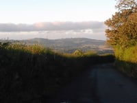 Stoke Hill desde Stoke Canon