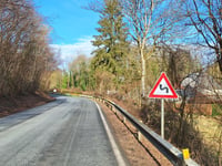 Bois du Pendu über Rue du Moulin
