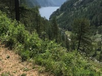 Lago del Narèt from Cavergno