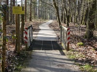Jutberg über Weg langs de Heesch