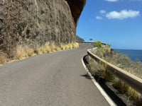 Carretera de las Gaviotas von Playa de la Gaviotas