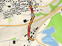 Ablacher Strasse da Laizer Baggersee