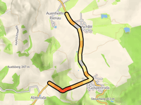 Abterodaer Berg über Gospenroda