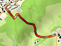 Agathaberg vanuit Oberdierdorf