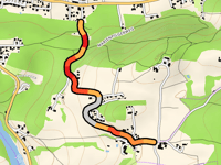 Aicher Strasse von Unterjeserz
