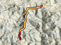 Al Huwailat Road desde Huwaylat