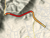Al Jabal Road from Al Mahaj