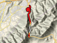 Al Jabal Road von Muscat Expressway