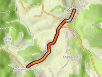 Allègre da Menteyres via Route de Fix