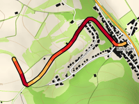 Allersberg da Rossstadt via Steige