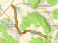 Allmuthshäuser Berg da Wernswig