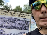 Alpe del Vicerè von Albavilla über Via Ai Monti