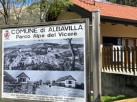Alpe del Vicerè von Albavilla über Via Ai Monti