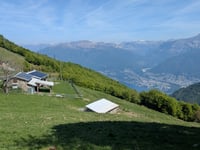 Alpe di Neggia from Vira