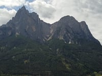 Alpe di Siusi from Lanzin