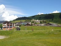Alpe di Siusi from Lanzin