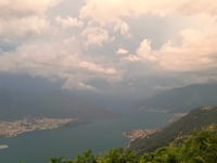 Alpe Piazza from Gera Lario