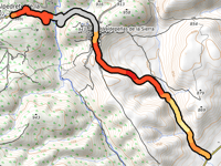 Alpedrete de la Sierra via Valdepeñas de la Sierra