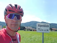 Alpenblick von Oberdorf