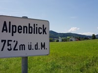 Alpenblick von Oberdorf