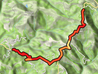 Alpine Road von La Honda