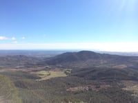 Coll de les Llebres desde Maspujols
