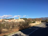 Coll de les Llebres desde Maspujols